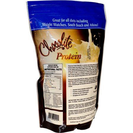 HealthSmart Foods, Chocolite Protein, Cappuccino, 14.7 oz (418 g):بر,تين مصل اللبن, التغذية الرياضية