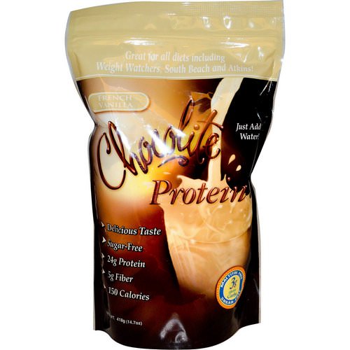 HealthSmart Foods, Chocolite Protein, French Vanilla, 14.7 oz (418 g) فوائد