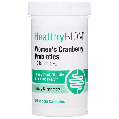 HealthyBiom, High Potency Probiotics, 50 Billion CFUs, 90 Veggie Capsules فوائد
