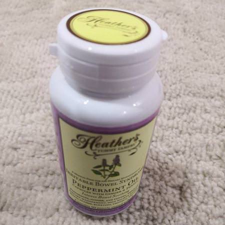 Heather's Tummy Care, Peppermint Oil, Irritable Bowel Syndrome, 90 Enteric Coated Softgels