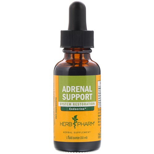 Herb Pharm, Adrenal Support, 1 fl oz (30 ml) فوائد