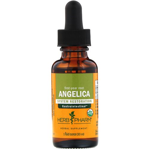 Herb Pharm, Angelica, 1 fl oz (30 ml) فوائد