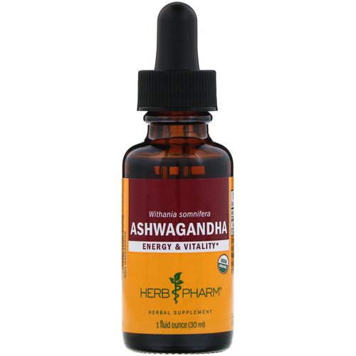 Herb Pharm, Ashwagandha, 1 fl oz (30 ml) فوائد