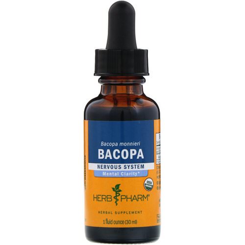 Herb Pharm, Bacopa, 1 fl oz (30 ml) فوائد