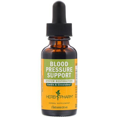 Herb Pharm, Blood Pressure Support, 1 fl oz (30 ml) فوائد
