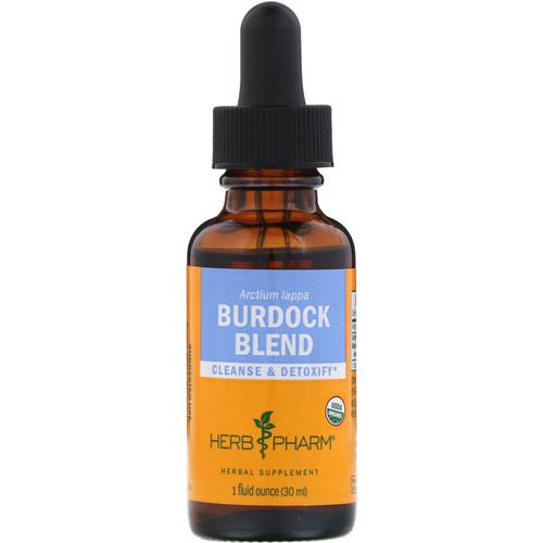 Herb Pharm, Burdock Blend, 1 fl oz (30 ml) فوائد