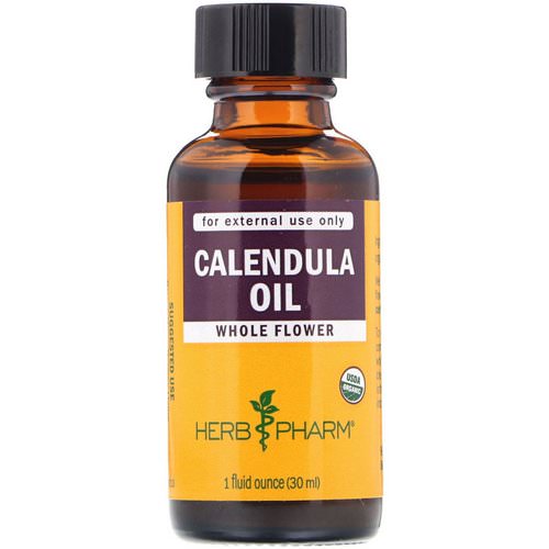 Herb Pharm, Calendula Oil, 1 fl oz (30 ml) فوائد