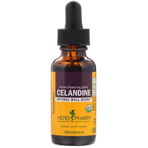 Herb Pharm, Celandine, 1 fl oz (30 ml) فوائد