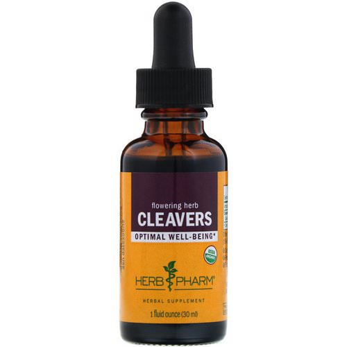 Herb Pharm, Cleavers, 1 fl oz (30 ml) فوائد