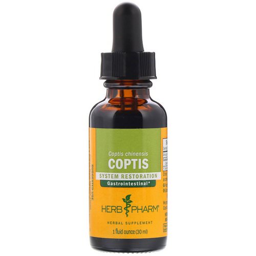 Herb Pharm, Coptis, 1 fl oz (30 ml) فوائد