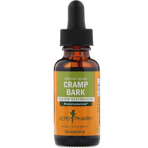 Herb Pharm, Cramp Bark, 1 fl oz (30 ml) فوائد