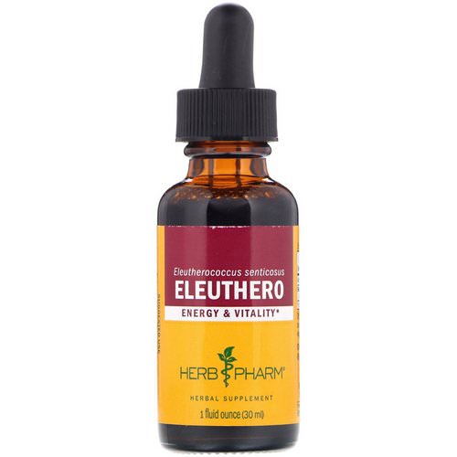 Herb Pharm, Eleuthero, 1 fl oz (30 ml) فوائد