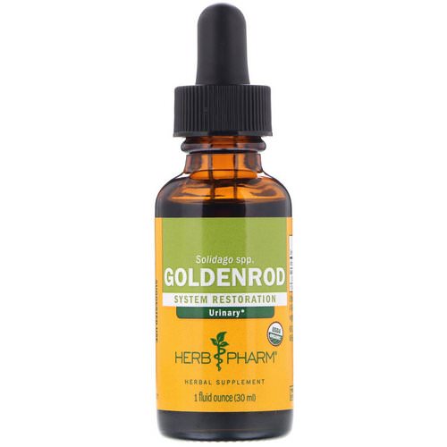 Herb Pharm, Goldenrod, System Restoration, 1 fl oz (30 ml) فوائد