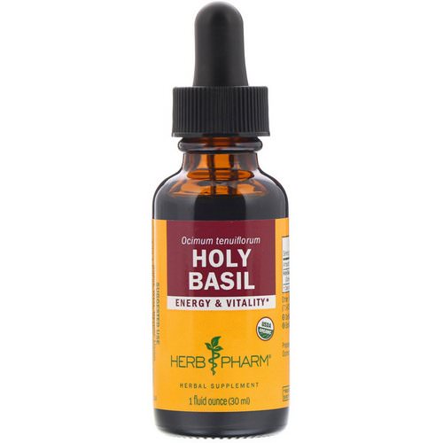 Herb Pharm, Holy Basil, 1 fl oz (30 ml) فوائد