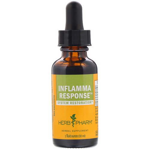 Herb Pharm, Inflamma Response, 1 fl oz (30 ml) فوائد