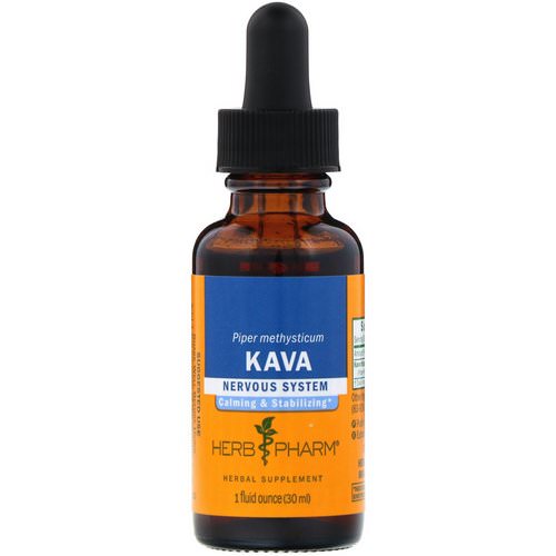 Herb Pharm, Kava, 1 fl oz (30 ml) فوائد