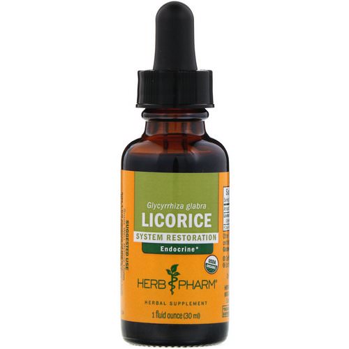 Herb Pharm, Licorice, System Restoration, 1 fl oz (30 ml) فوائد