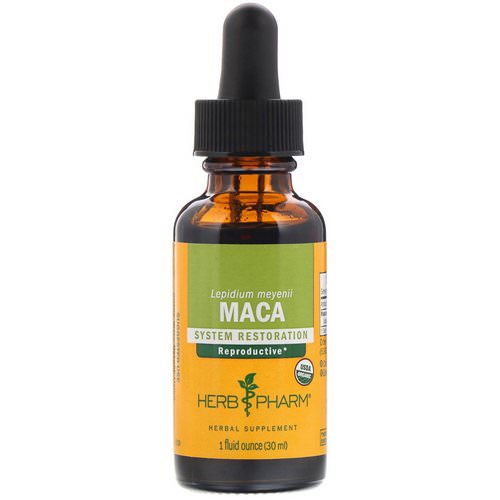 Herb Pharm, Maca, 1 fl oz (30 ml) فوائد