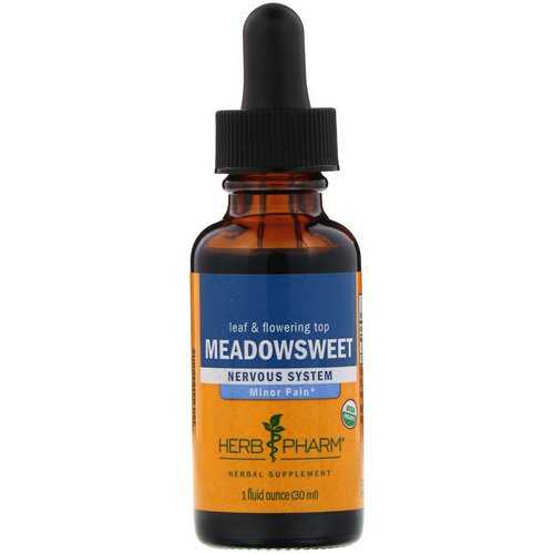 Herb Pharm, Meadowsweet, 1 fl oz (30 ml) فوائد