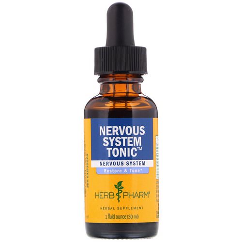 Herb Pharm, Nervous System Tonic, 1 fl oz (30 ml) فوائد
