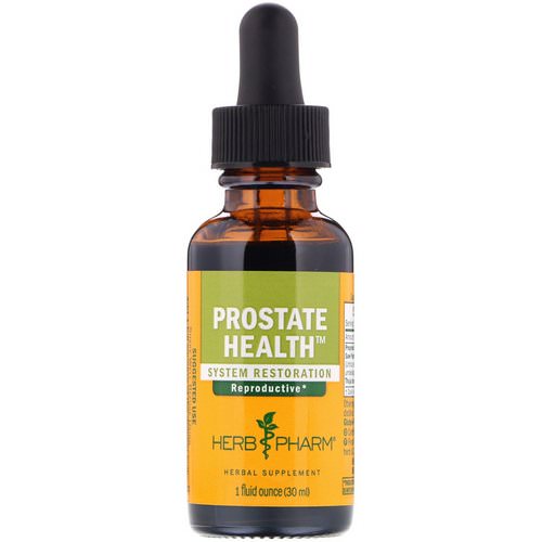 Herb Pharm, Prostate Health, 1 fl oz (30 ml) فوائد