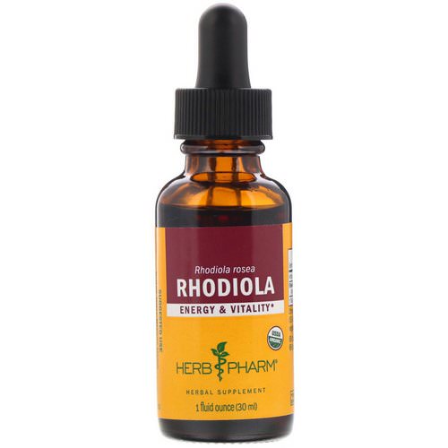 Herb Pharm, Rhodiola, 1 fl oz (30 ml) فوائد