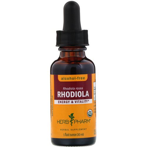Herb Pharm, Rhodiola, Alcohol-Free, 1 fl oz (30 ml) فوائد