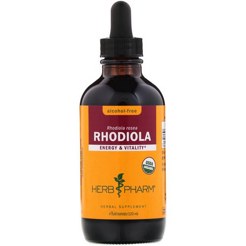 Herb Pharm, Rhodiola, Alcohol-Free, 4 fl oz (120 ml) فوائد