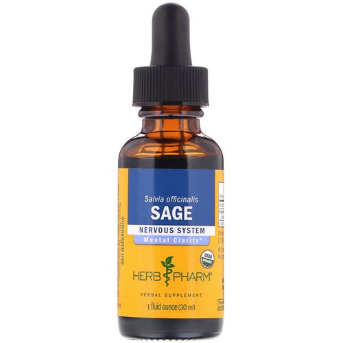 Herb Pharm, Sage, 1 fl oz (30 ml) فوائد