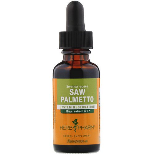 Herb Pharm, Saw Palmetto, 1 fl oz (30 ml) فوائد