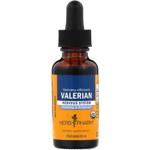 Herb Pharm, Valerian, 1 fl oz (30 ml) فوائد