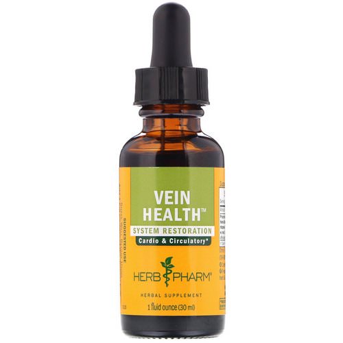 Herb Pharm, Vein Health, 1 fl oz (30 ml) فوائد