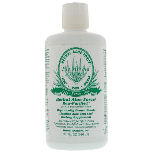 Herbal Answers, Herbal Aloe Force, 32 fl oz (946 ml) فوائد