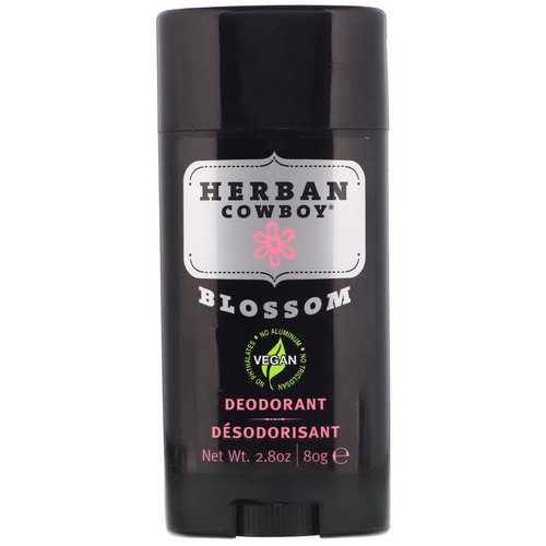 Herban Cowboy, Deodorant, Blossom, 2.8 oz (80 g) فوائد