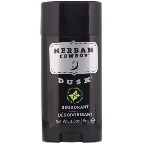 Herban Cowboy, Deodorant, Dusk, 2.8 oz (80 g) فوائد