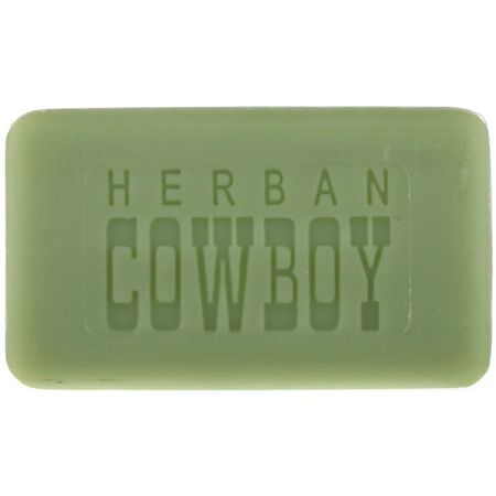 Herban Cowboy Bar Soap - شريط الصابون, دش, حمام