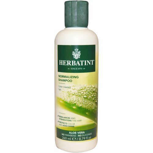 Herbatint, Normalizing Shampoo, Aloe Vera, 8.79 fl oz (260 ml) فوائد