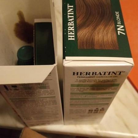 Herbatint Antica Herbavita Permanent - دائم, صبغة الشعر, العناية بالشعر, الاستحمام