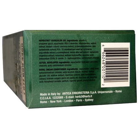 Herbatint, Permanent Haircolor Gel, 4D Golden Chestnut, 4.56 fl oz (135 ml):دائم, صبغة الشعر