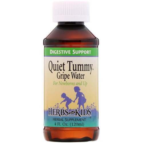 Herbs for Kids, Quiet Tummy Gripe Water, 4 fl oz (120 ml) فوائد