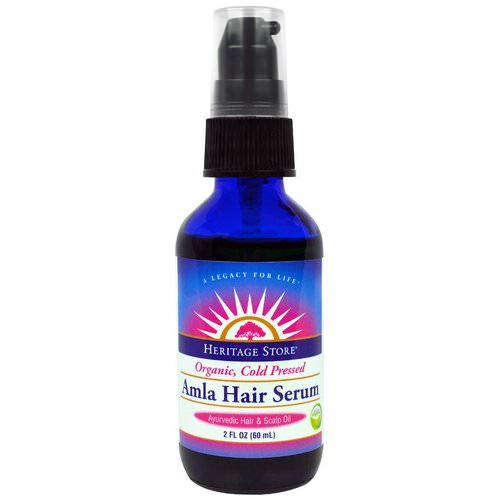 Heritage Store, Organic Cold Pressed, Alma Hair Serum, 2 fl oz (60 ml) فوائد