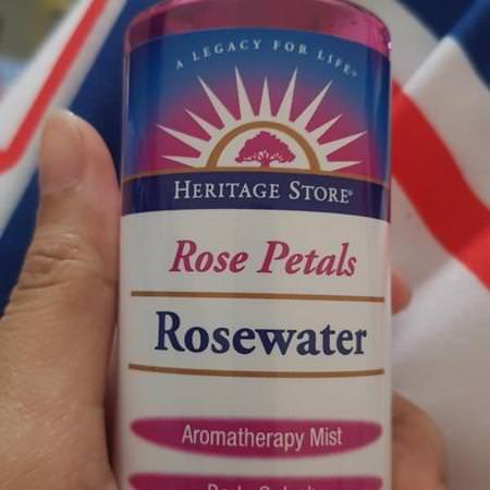 Heritage Store, Rose Petals Rosewater, 4 fl oz (118 ml)