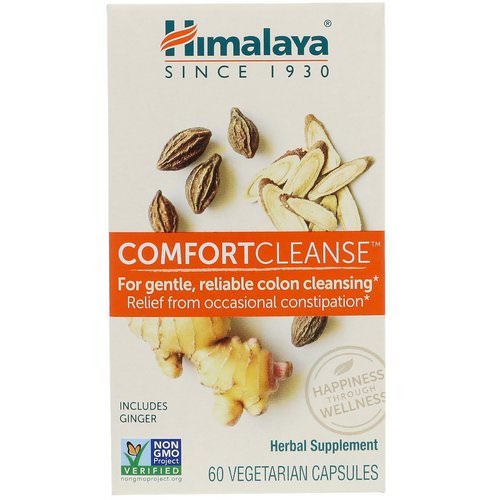 Himalaya, Comfort Cleanse, 60 Vegetarian Capsules فوائد