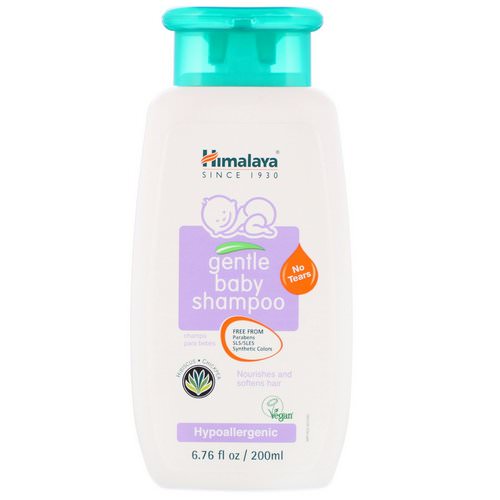 Himalaya, Gentle Baby Shampoo, Hibiscus and Chickpea, 6.76 fl oz (200 ml) فوائد