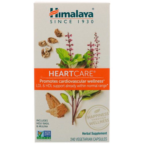 Himalaya, HeartCare, 240 Vegetarian Capsules فوائد