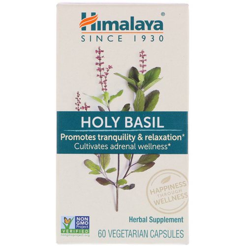 Himalaya, Holy Basil, 60 Vegetarian Capsules فوائد