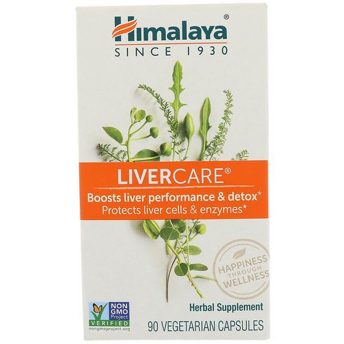 Himalaya, LiverCare, 90 Vegetarian Capsules فوائد