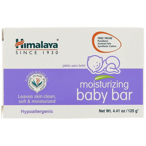 Himalaya, Moisturizing Baby Bar, 4.41 oz (125 g) فوائد