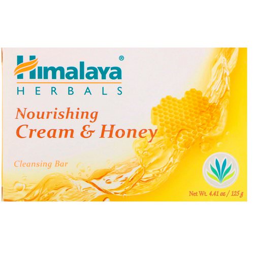 Himalaya, Nourishing Cleansing Bar, Cream & Honey, 4.41 oz (125 g) فوائد