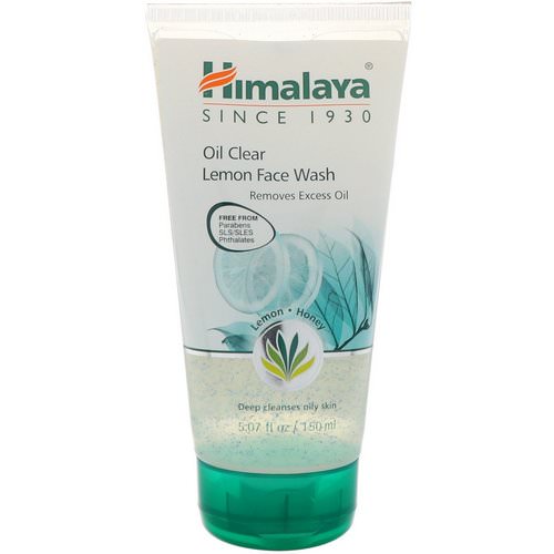Himalaya, Oil Clear Lemon Face Wash, For Oily Skin, 5.07 fl oz (150 ml) فوائد